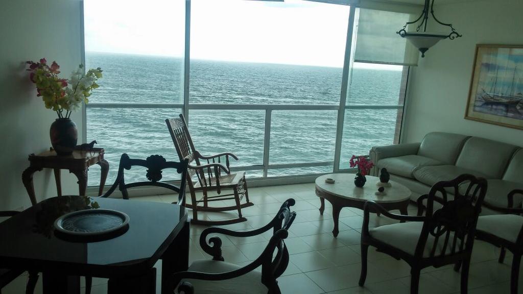 Apto En Cartagena Ed Puerto Azul Vista Al Mar Exterior photo